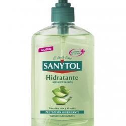 SANYTOL - Jabón De Manos Hidratante Con Aloe Y Té Verde