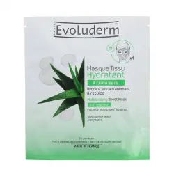 Masque Tissu Hydratant Ã L'aloe Vera