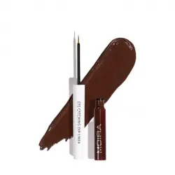 Moira - Delineador de ojos waterproof Eye catching Dip Liner - 04: Brown