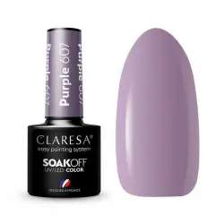 Claresa - Esmalte semipermanente Soak off - 607: Purple