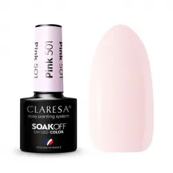 Claresa - Esmalte semipermanente Soak off - 501: Pink