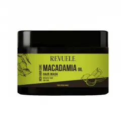 Revuele - Mascarilla brillo y cuidado intenso Macadamia Oil - Cabello teñido