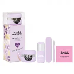 Le Mini Macaron Gel Manicure Kit Lilac Blossom, 125 gr