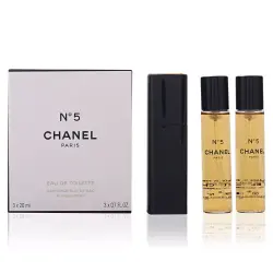 Nº 5 eau de toilette vaporizador para el bolso 3 x 20 ml