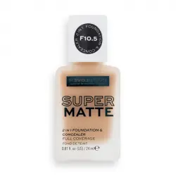 Revolution Relove - Base de maquillaje Super Matte - F10.5