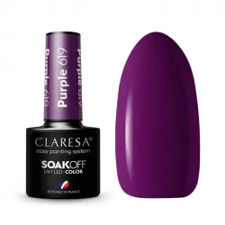 Claresa - Esmalte semipermanente Soak off - 619: Purple