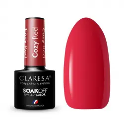 Claresa - Esmalte semipermanente Soak off - Cozy Red