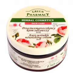 Green Pharmacy - Crema antiarrugas para piel mixta - Rosa