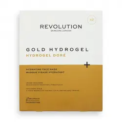 Revolution Skincare - Pack de 2 mascarillas hidratantes Gold Hydrogel