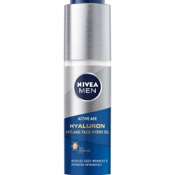 NIVEA - Gel Hidratante Facial Antiedad Hyaluron Men