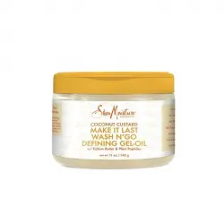 Shea Moisture - Gel-aceite de peinado Make It Last Wash N' Go - Coco