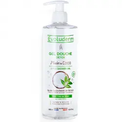 Evoluderm - Gel de ducha detox - Pluie de Coco - 500ml