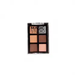 Magic Studio - Mini paleta de sombras de ojos Assorted - 3