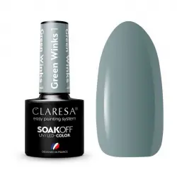 Claresa - Esmalte semipermanente Soak off - 01: Green Winks