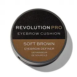 Revolution Pro - Tinte para cejas Cushion - Soft Brown