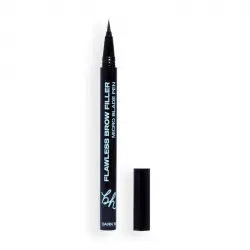 BH Cosmetics - Lápiz para cejas Flawless Brow Filler Pen - Dark Brown