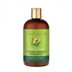 Shea Moisture - Champú hidratante Power Greens - Moringa y aguacate