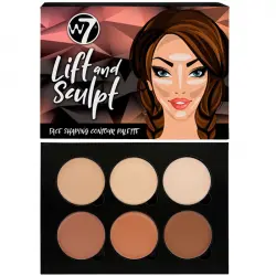 W7 - Paleta de contorno Lift & Sculpt