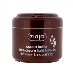 Ziaja - Crema facial de fórmula ligera con manteca de cacao 100ml