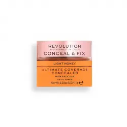 Revolution - Corrector Ultimate Coverage Conceal & Fix - Light Honey