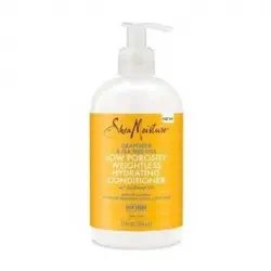 Shea Moisture - Acondicionador para cabello con porosidad baja - Aceites de semilla de uva y árbol de té