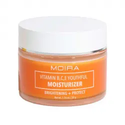 Moira - Crema iluminadora Moisturizer - Vitaminas B, C y E