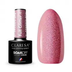 Claresa - Esmalte semipermanente Soak off - 04: Full Glitter