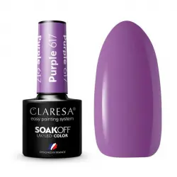 Claresa - Esmalte semipermanente Soak off - 617: Purple