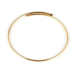 Guinea Elástico collar #oro brillo 1 u