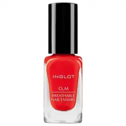 Inglot Inglot Esmalte Transpirable O2M 619, Rojo Anaranjado, 11 ml