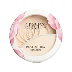 Physicians Formula - *Rosé All Day* - Bálsamo e iluminador en polvo Set & Glow - Luminous Light