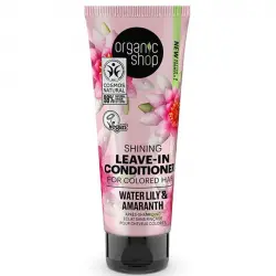 Organic Shop - Acondicionador sin aclarado para cabello teñido Shining