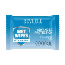 Revuele - Toallitas húmedas Advanced Protection - Ácido hialurónico