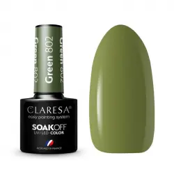 Claresa - Esmalte semipermanente Soak off - 802: Green