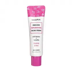 Moira - Crema facial reafirmante Enriched Replenishing - Quinoa y camelia