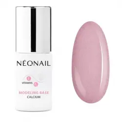 Neonail Base Semipermanente Modeling Base Calcium Luminous Pink, 7.2 ml