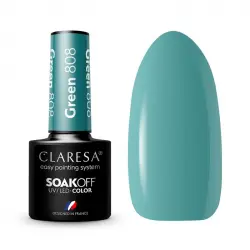 Claresa - Esmalte semipermanente Soak off - 808: Green