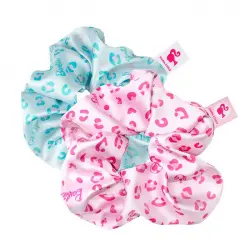 GLOV - *Barbie* - Pack de 2 coleteros scrunchie - Talla L