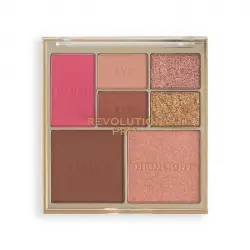 Revolution Pro - *Iconic* - Paleta de ojos y rostro - Medium/Deep