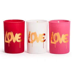 Revolution - *Love Collection* - Pack de tres mini velas perfumadas - Love Is In The Air