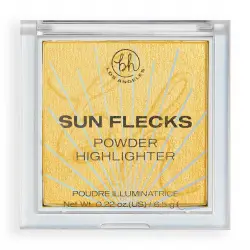 BH Cosmetics - Iluminador en polvo Sun Flecks Highlight - Golden State