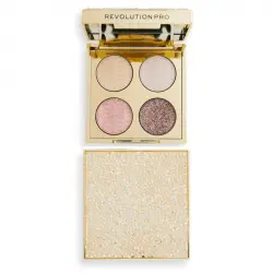 Revolution Pro - Paleta de sombras de ojos Ultimate Eye Look - Champagne Crystal