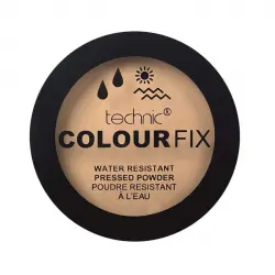 Technic Cosmetics - Polvos compactos Colour Fix Water Resistant - Pecan