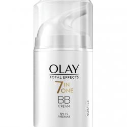 Olay - BB Cream Antiedad Total Effects 7 En 1 SPF 15 Tono Medio A Oscuro