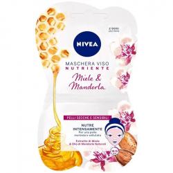 Nivea - Mascarilla facial nutritiva - Miel & Aceite de Almendras