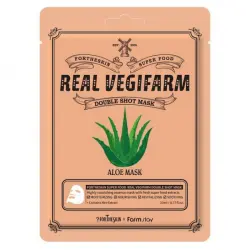 SUPER FOOD REAL VEGIFARM Mascarilla Facial de Aloe Vera 23 ml