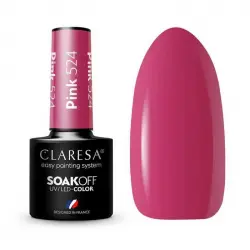 Claresa - Esmalte semipermanente Soak off - 524: Pink