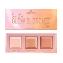 essence - Paleta de rostro Love That Glow & Bronze