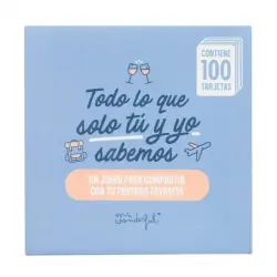 Cartas Todo Lo Que TÃº Y Yo Sabemos