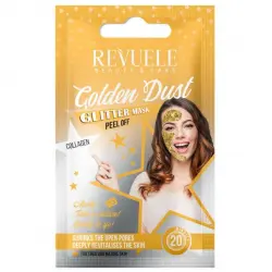 Golden Dust Glitter Mask Colágeno Peel Off 15 ml